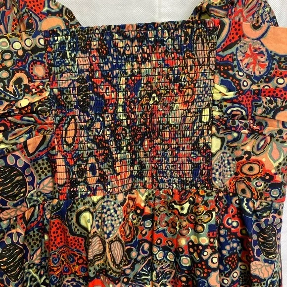 A.L.C. LAURA FLORAL PRINT CUT OUT MAXI DRESS in Sangria Multi NWT Sz 0 - Picture 10 of 12